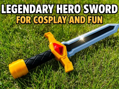 Legendary Hero Sword for Cosplay and Fun