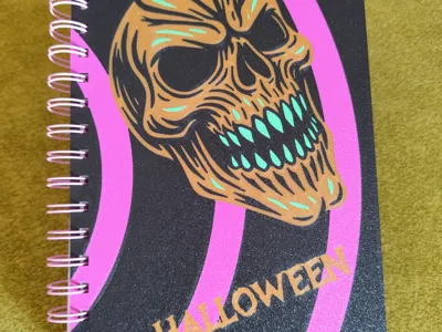 Halloween notebook covers