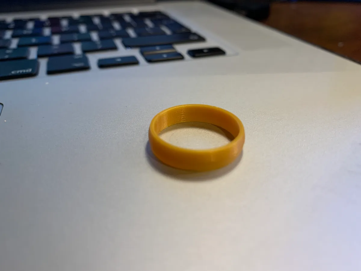 Simple ring - Free 3D Print Model - MakerWorld