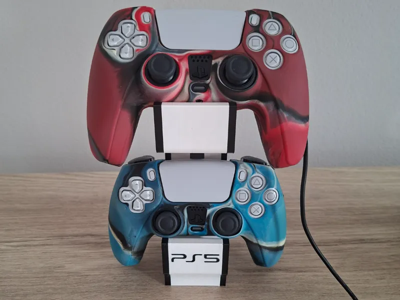 Dual PS5 controller holder V2