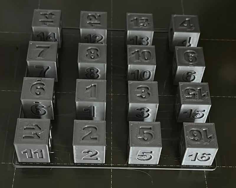 Raffle Dice – Same Number on All Faces