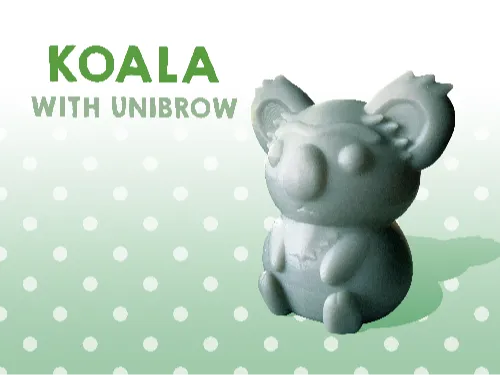 Koala with Unibrow