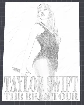 Taylor Swift Eras Tour Hueforge