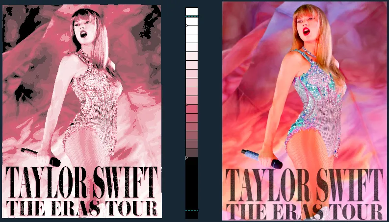 Taylor Swift Eras Tour Hueforge - Free 3D Print Model - MakerWorld