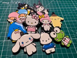 Sanrio Friends Keychain Collection | Enamel Style