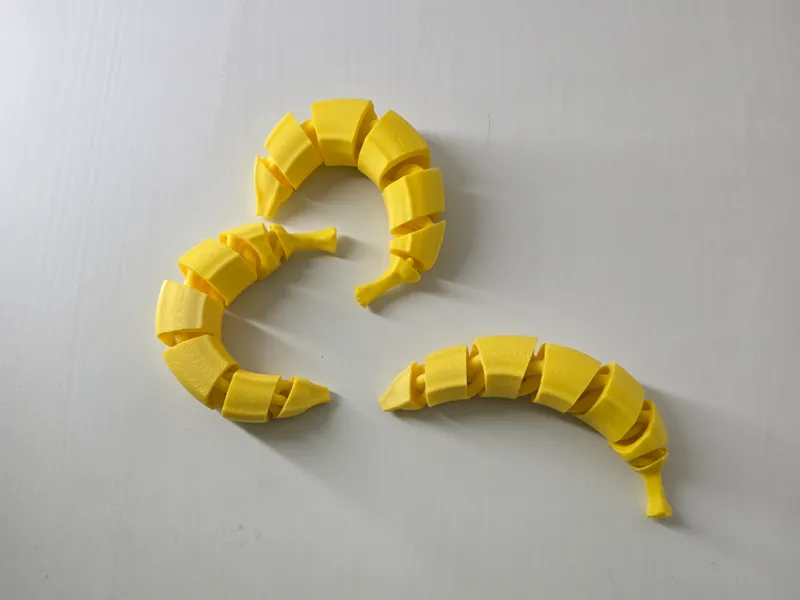 banana flexi fidget toy 