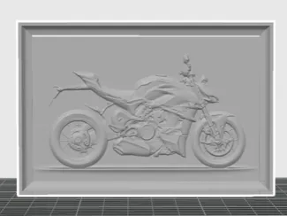 Quadro Ducati Streetfighter V4S 