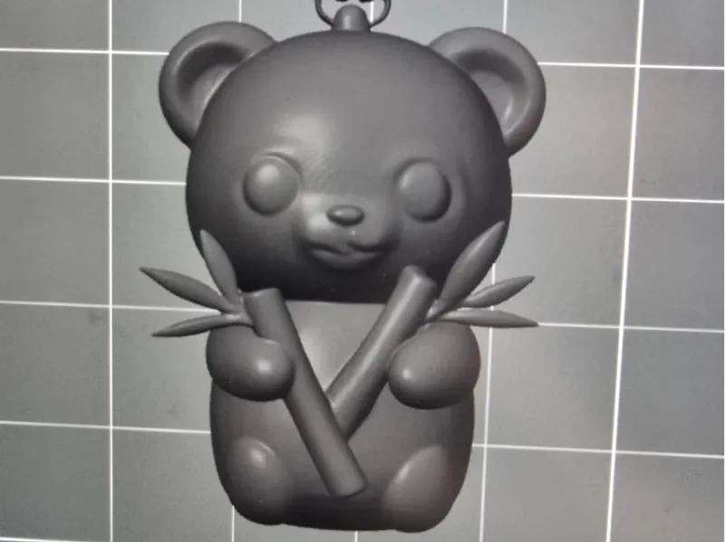 Panda keychain