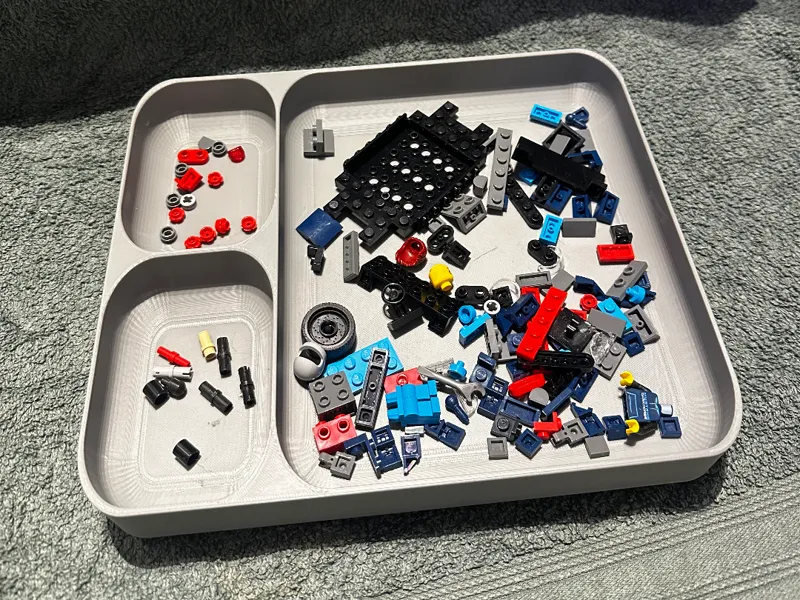 large stackable sorting tray