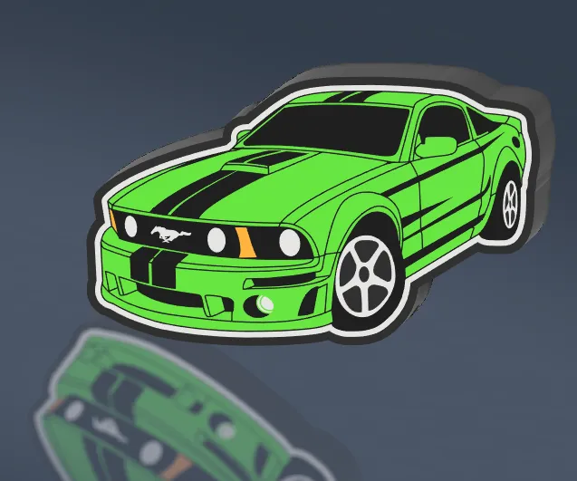 Ford Mustang Light Box
