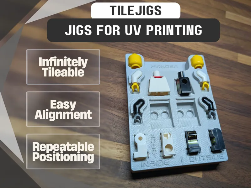 TileJigs | Brick Minifigure Jig for EufyMake E1