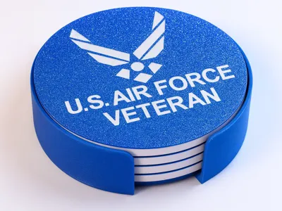 U.S. Air Force Veteran Coaster Set