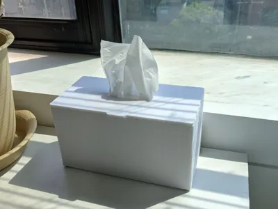 Rectangular Tissue Dispenser (magnet used)