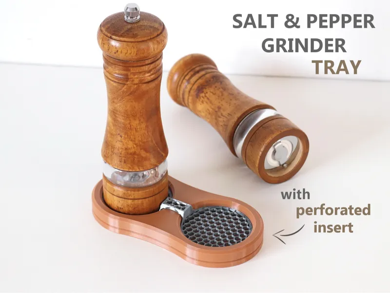 Salt & Pepper Grinder Tray