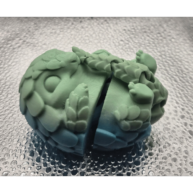 The Chilled-Out Pangolin Articulated & Snap-Fit
