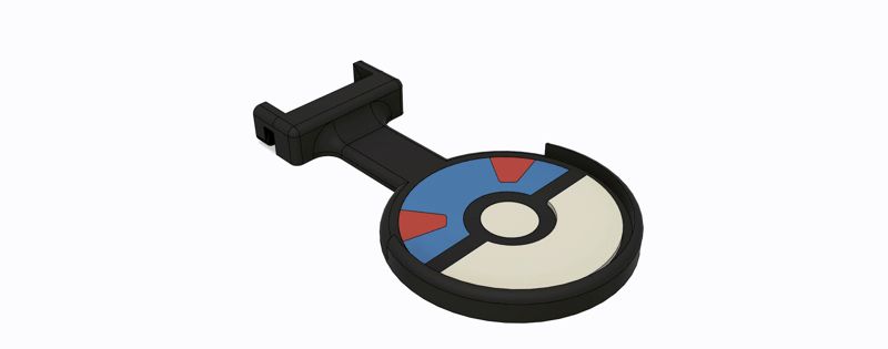 Soporte Poké Ball N3D v2.0 - No AMS 