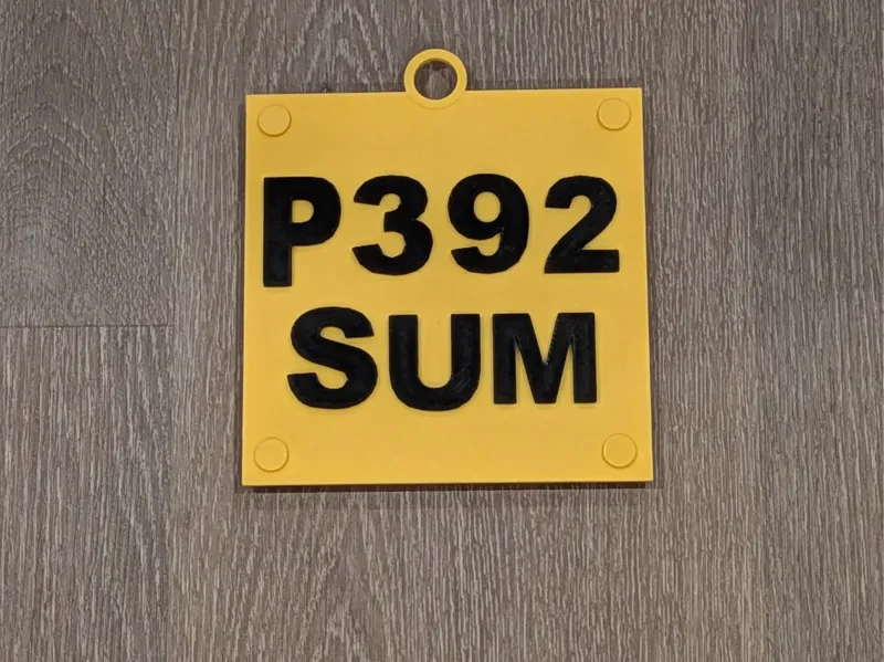 Vera Land Rover Defender Car Plate