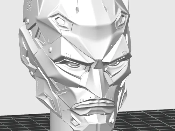 cyber batman bust