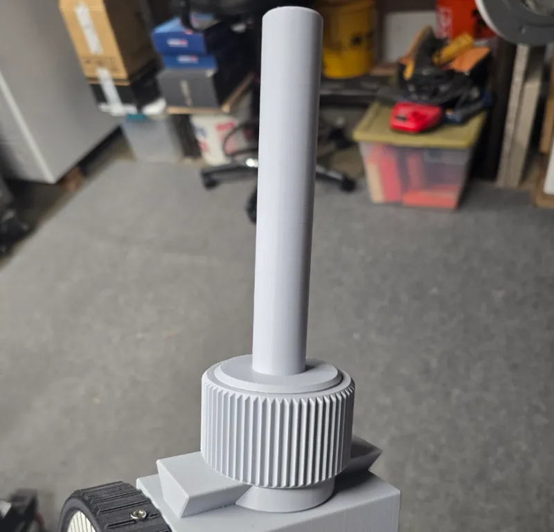 Machinist clock dovetail arm