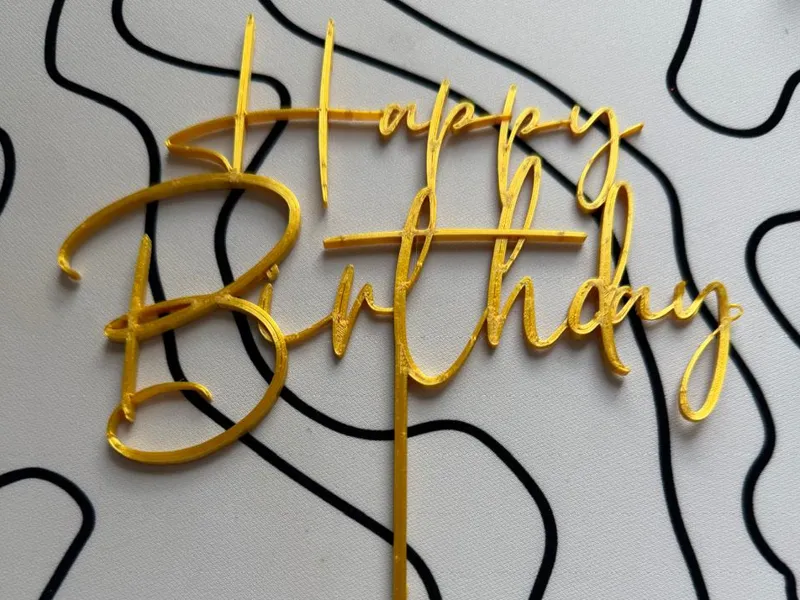 Birthday Cake Topper