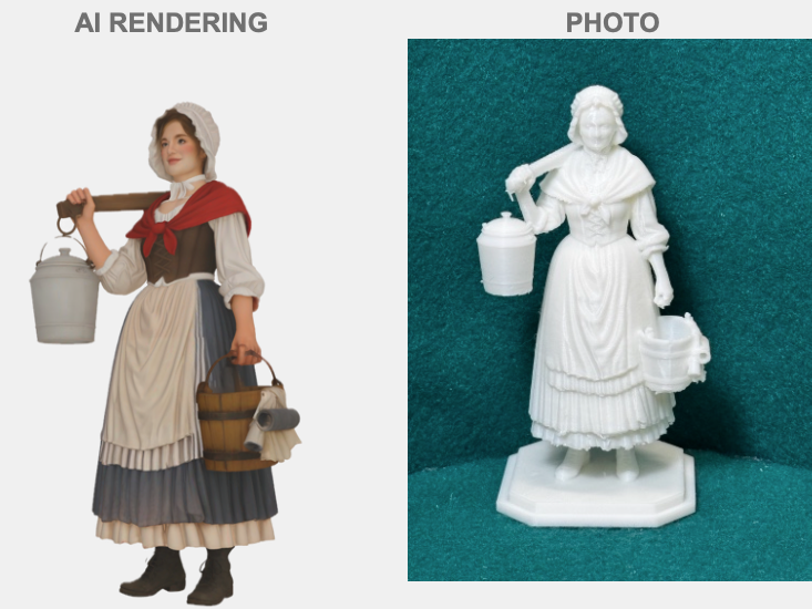 Dairy Maid ~ Mystery Character : #12