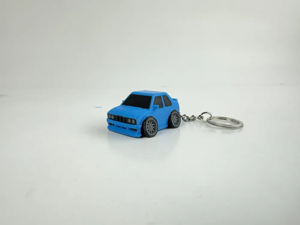Miniatura 2 do modelo 3D BMW E30 KEYCHAIN 