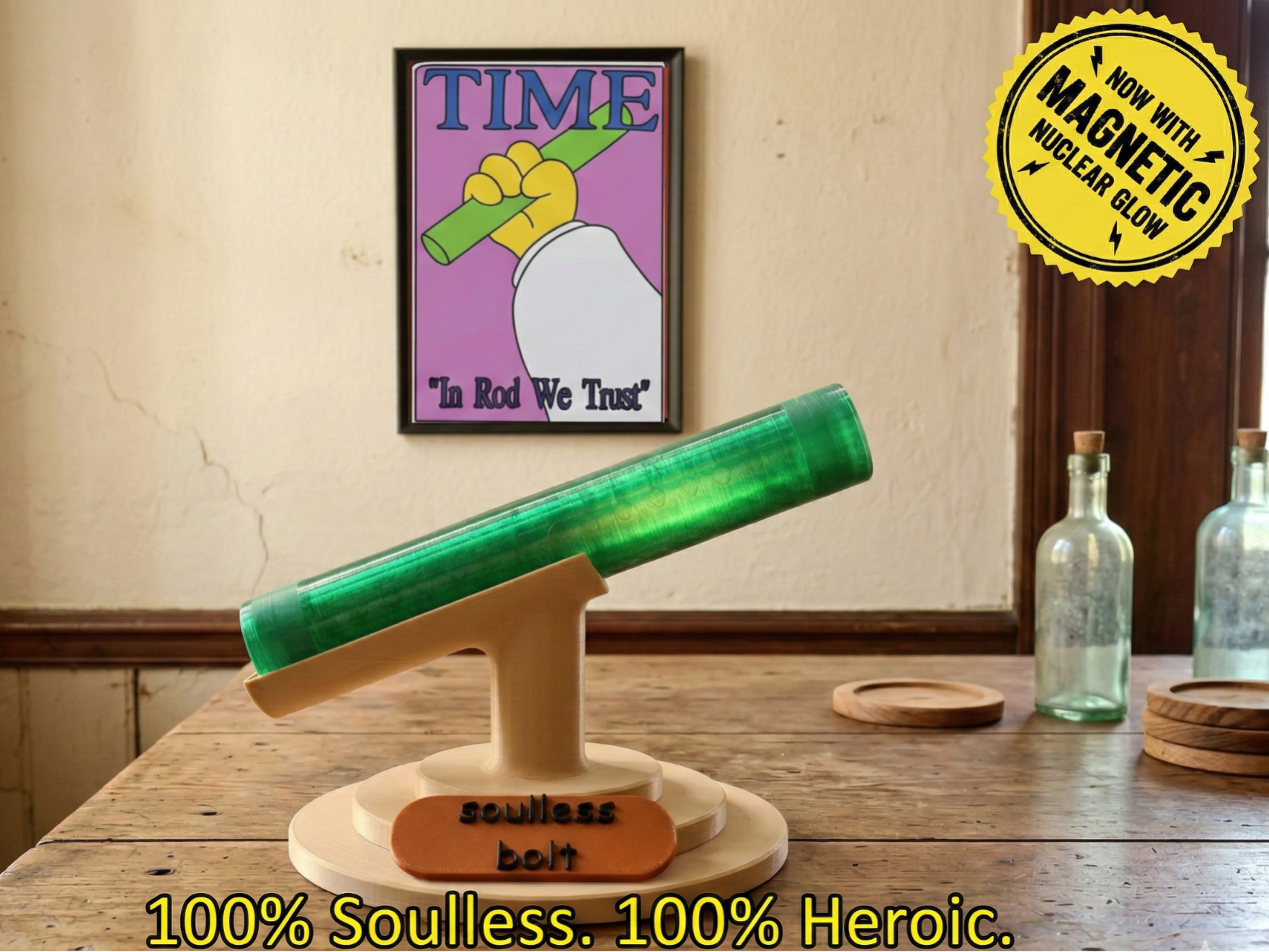 "In Rod We Trust" – The Soulless Bolt LED Edition