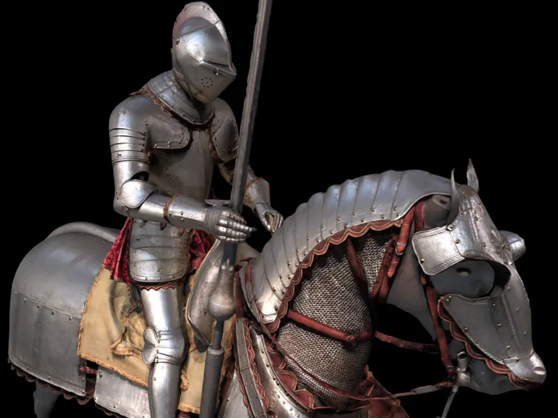 Knight on horse