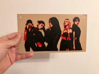 K-pop (G)I-DLE cover photo for album Tomboy