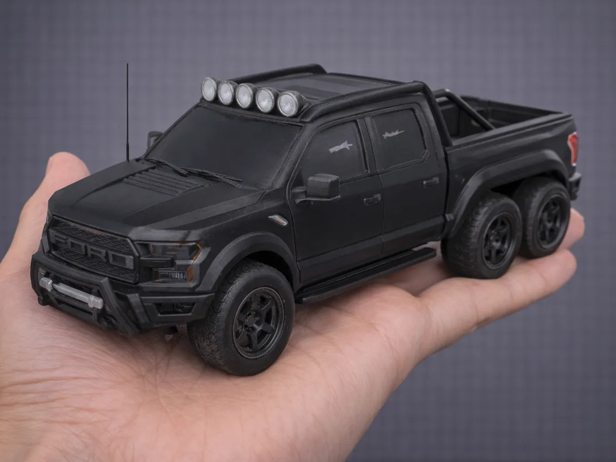 Mex Model Raptor Ford Raptor 6x6 - Free 3D Print Model - MakerWorld