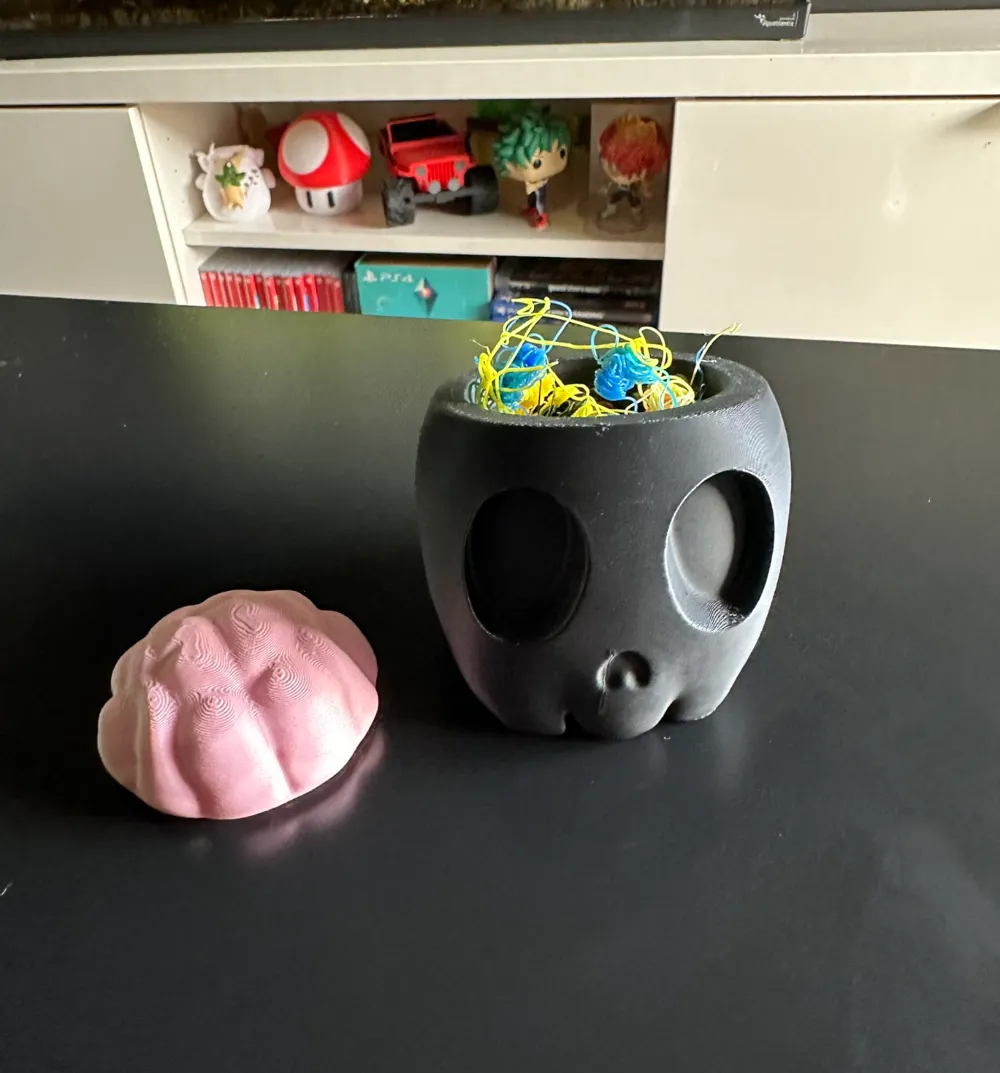 Skull Candy Bowl - Halloween by Makerize3D MakerWorld: Download Free 3D ...