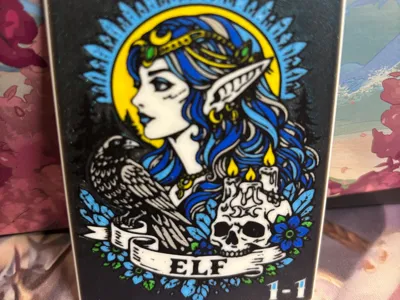 MTG Lorwyn Custom Art 1/1 Elf Token