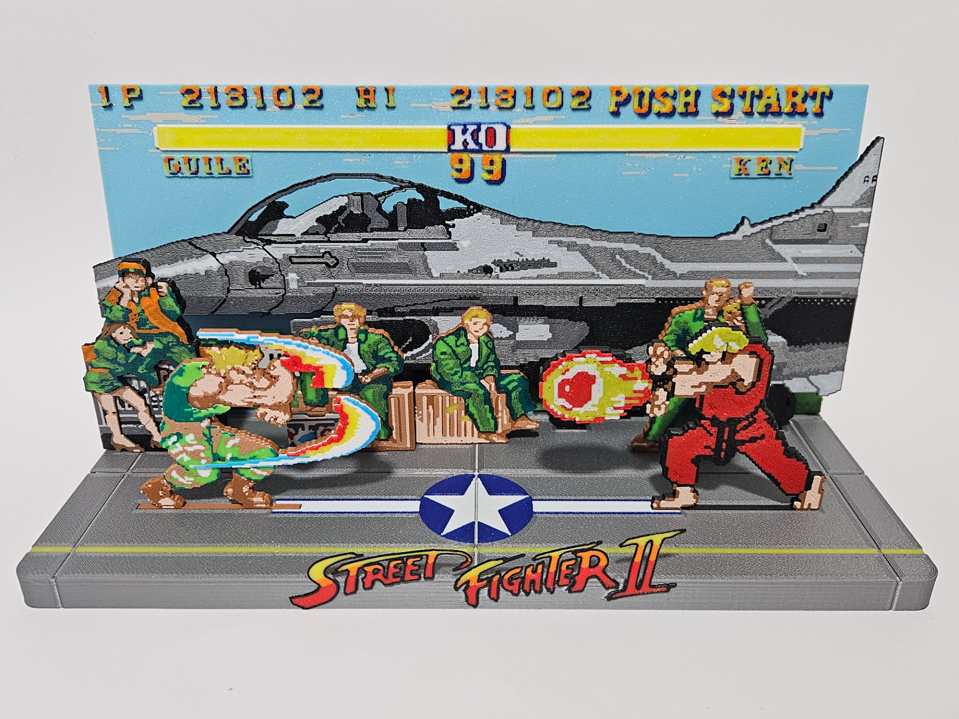 Guile Stage: Air Force Base (Street Fighter II) 