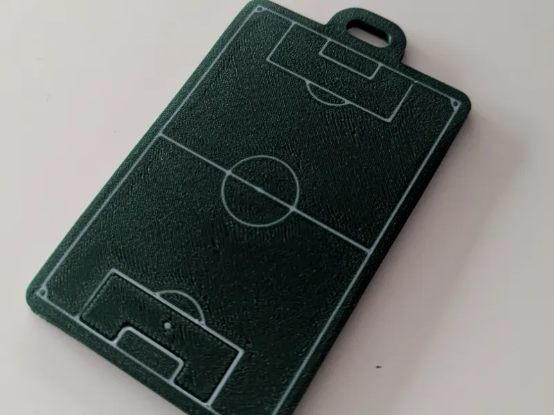 Soccer Field Bag Tag – Perfect for Sports Fans!