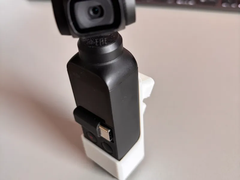 Osmo Pocket 1 Variante für die Rucksackklemme