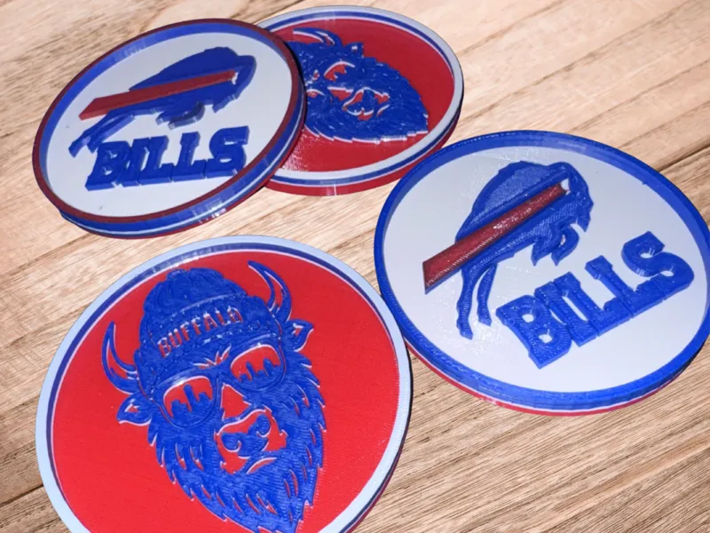 Buffalo Bills Coasters