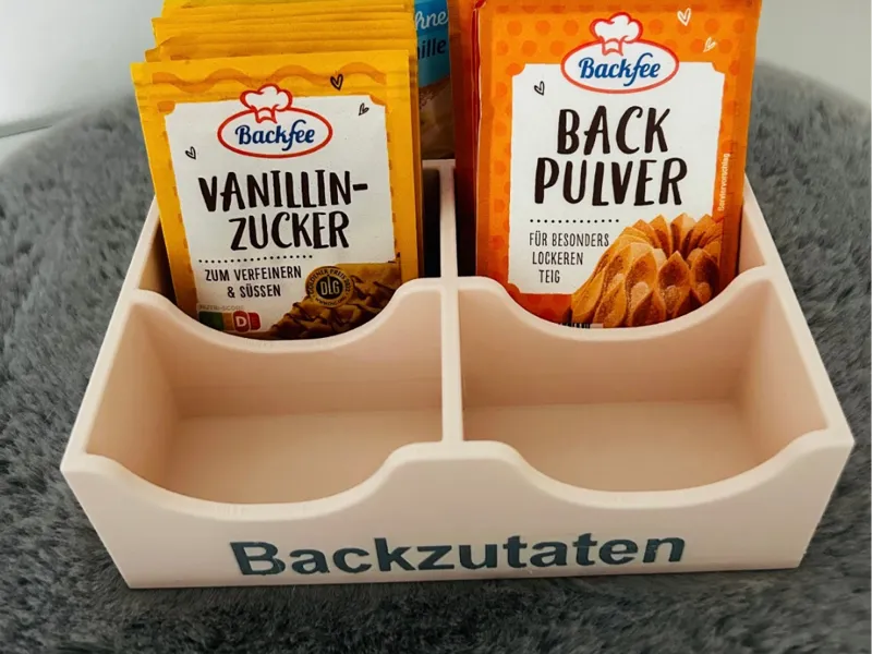 Backzutaten Organizer