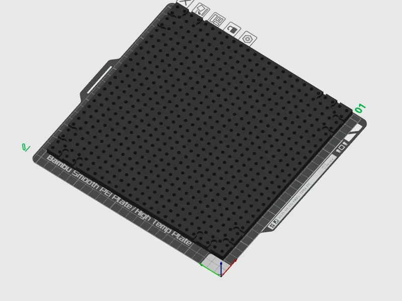 Tool Grid Base, 9.385x9.385"