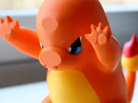 Salamèche à la fenêtre (Pokémon) — photo 2