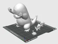 Salamèche à la fenêtre (Pokémon) — photo 6