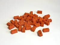50 Pieces; 0.2mm layer, 2 walls, 15% infil
