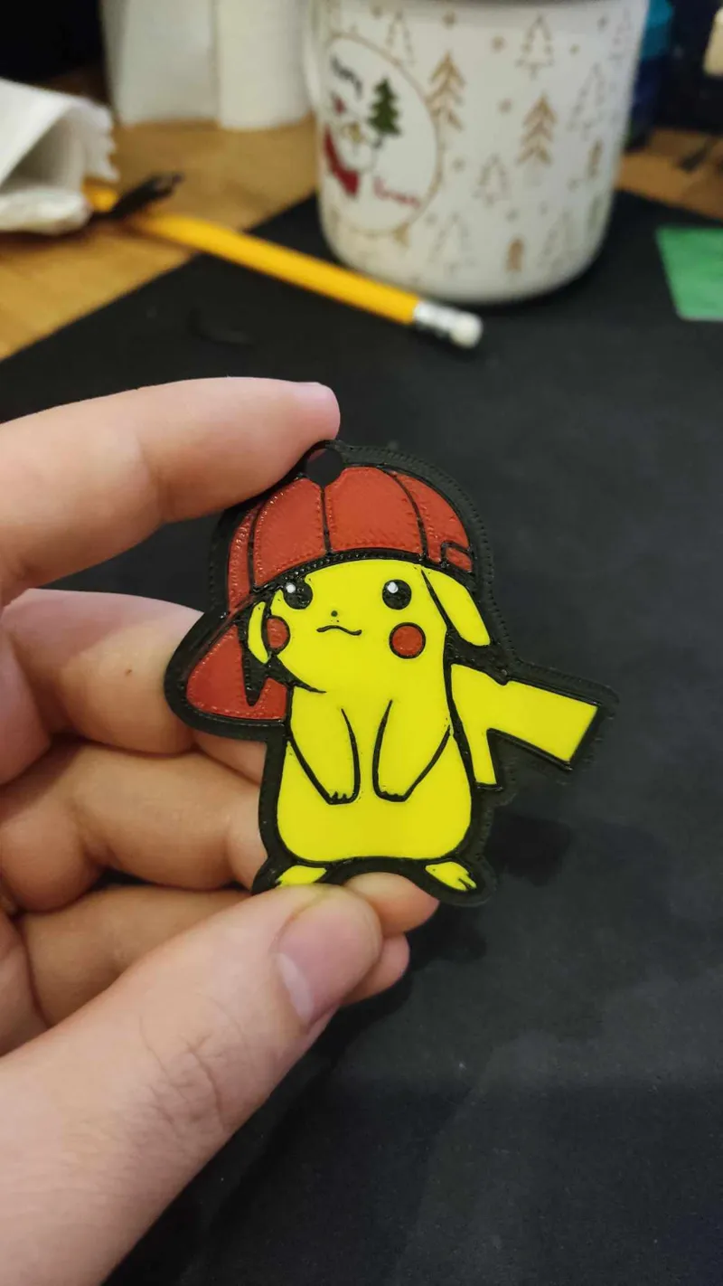 Pika Keychain