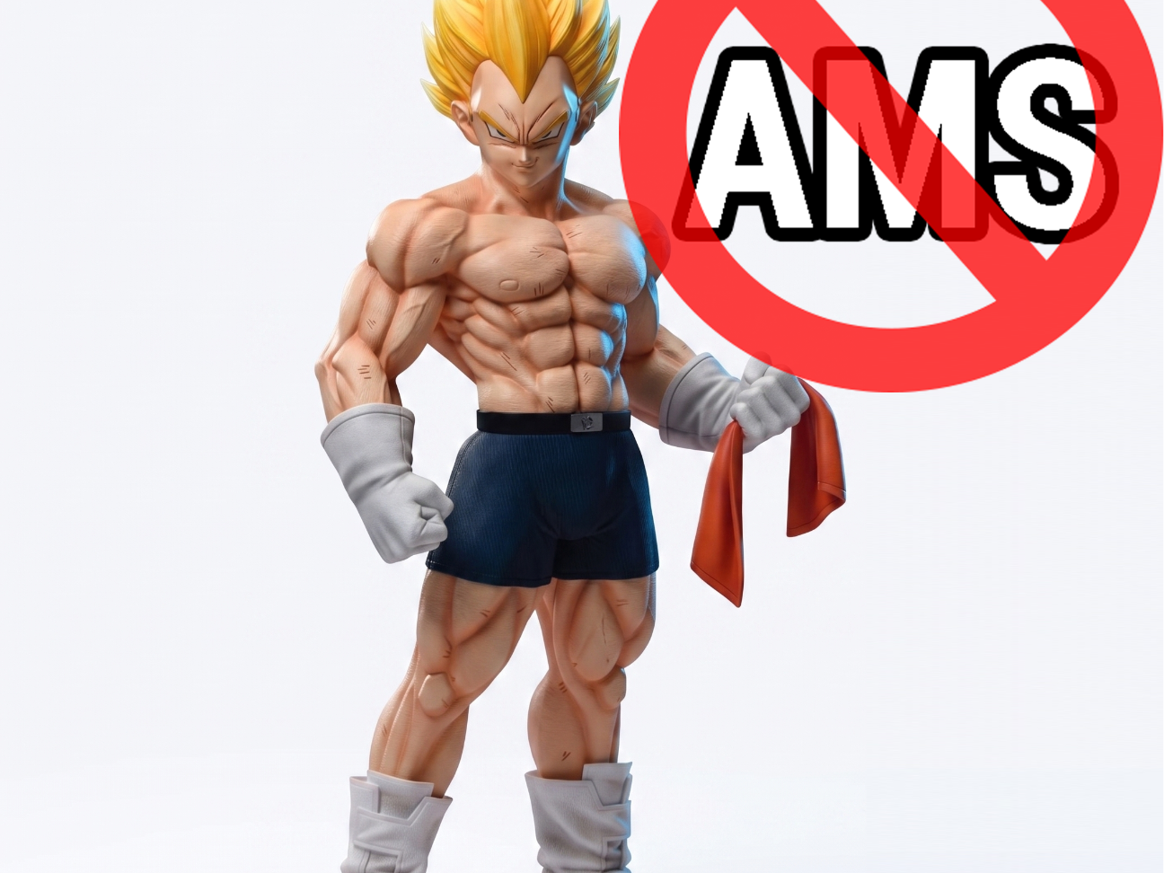 Vegeta Super Saiyajin | NO AMS
