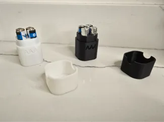 Mini AAA battery travel case