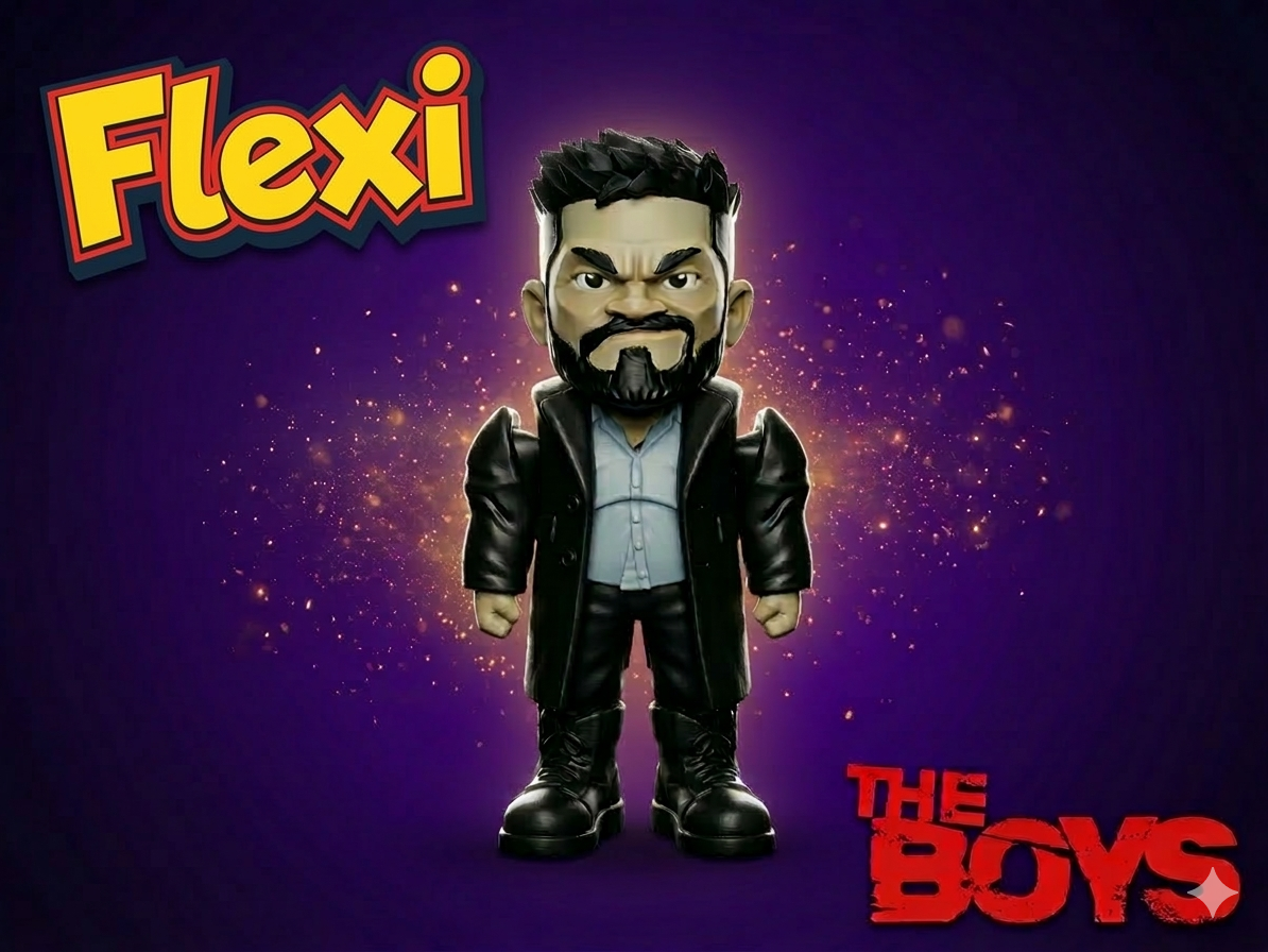 Billy Butcher The Boys Flexi Aritulated Toy