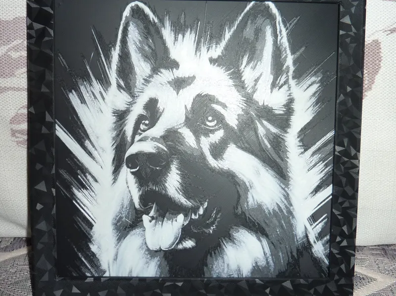 German Shepherd portrait 200x200