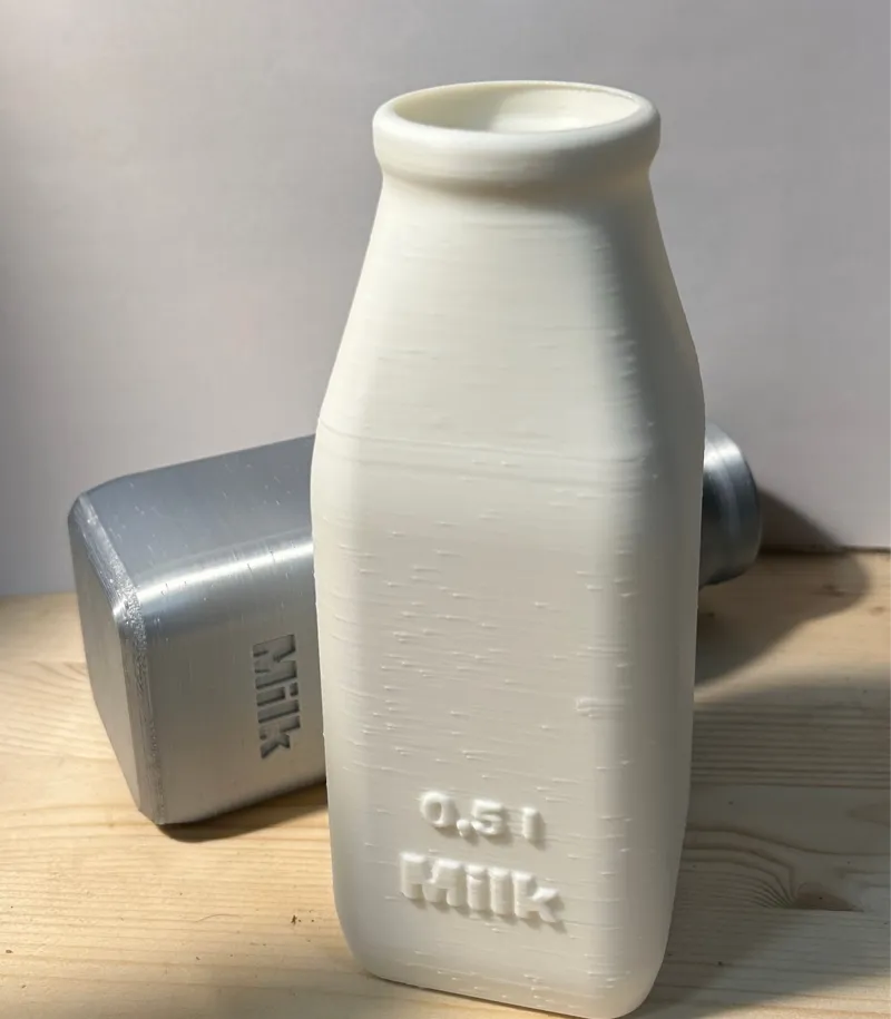 Milk Bottle Vase