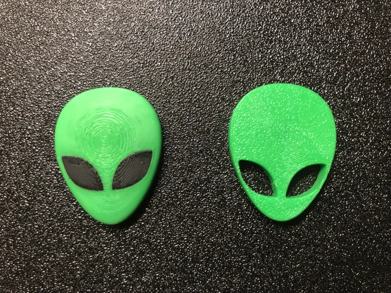 Alien Head Fridge Magnet