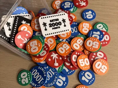 Coin Pusher / Casino Game Pieces
