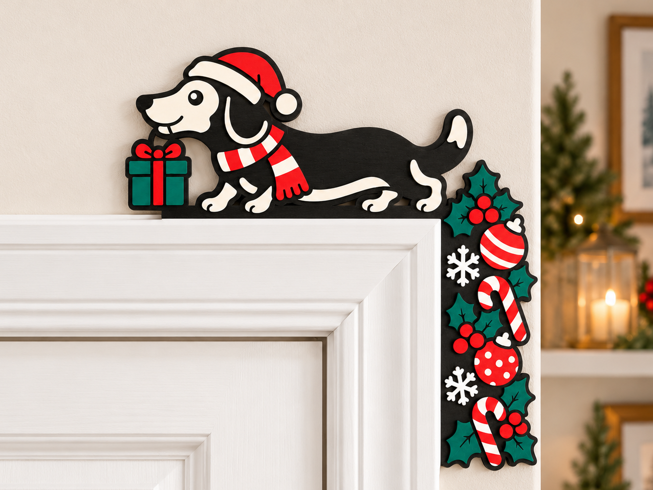 Weenie Christmas Corner Decor - 1